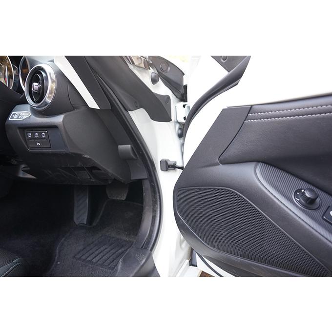 NAロードスター用ガルウィングドアヒンジセット マツダ ロードスター （型式：ND5） マットブラックタイプ ドアヒンジ