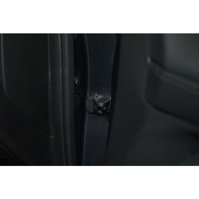 ホンダ S660（型式：JW5）用 マットブラックタイプ ドアヒンジカバー2