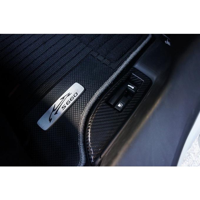 （9月末入荷予定）ホンダ S660専用ドライカーボン製スカッフプレートカバー3点セット/st296｜axisparts｜05