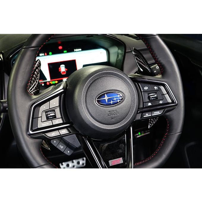 7月末入荷予定)ドライカーボン製パドルシフトカバー WRX S4 7月末入荷予定)ドライカーボン製パドルシフトカバー WRX S4