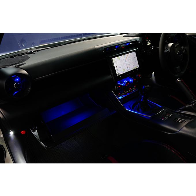 スバル 新型BRZ （型式：ZD8（年式：R3.8〜））トヨタ GR86 ダッシュボード&コンソールランプキット（メール便発送 時間指定不可）(SM)｜axisparts｜03