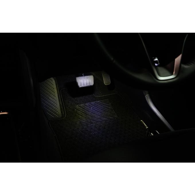 （送料無料） LEDフットランプ トヨタ カローラクロス（型式：10系（年式：R3.9〜））専用 8色選択可！調光機能付き！(ST)｜axisparts｜18