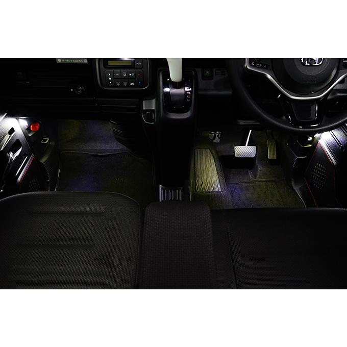 ホンダ（HONDA） LEDフットランプ N-VAN（型式：JJ1/2）8色選択可 調光