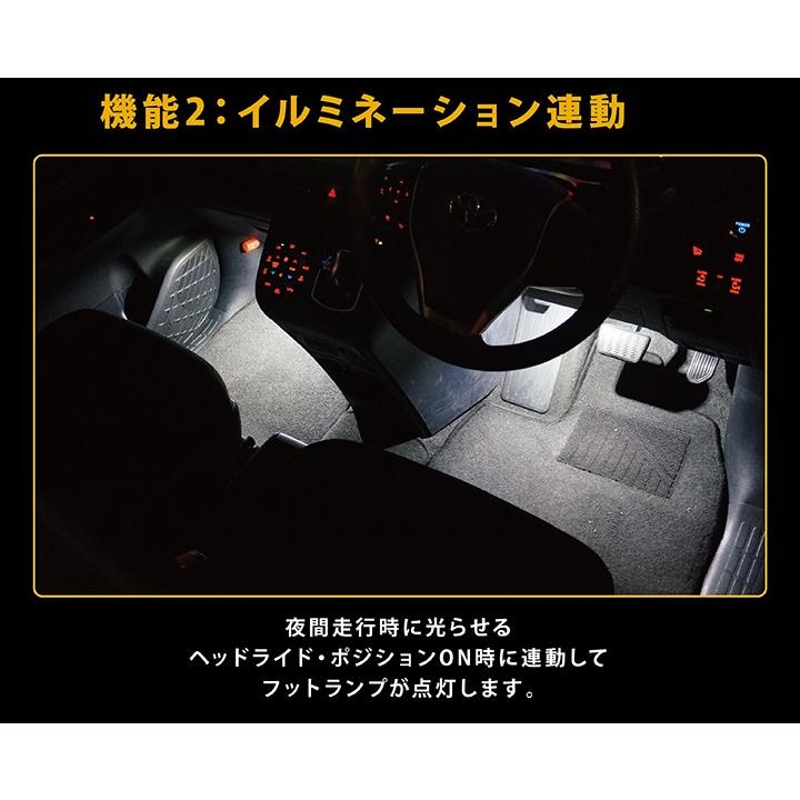 S660 （送料無料） LEDフットランプ ホンダ S660（JW）専用前席2個 8色