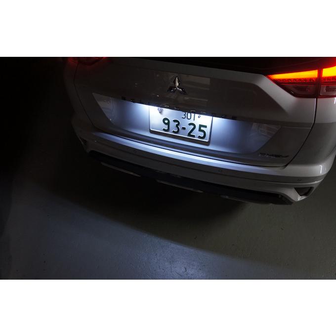 LEDナンバー灯 2個1セット 三菱 エクリプスクロス/エクリプス