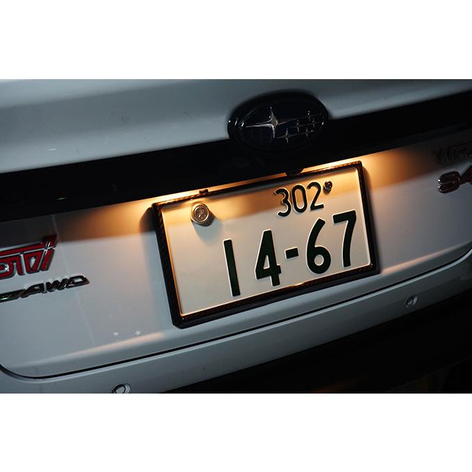 スバル WRX S4（型式：VB（年式：R3.11〜）)用LEDナンバー灯 ユニット