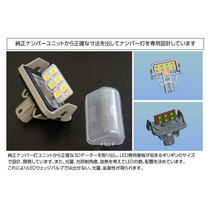 マツダ アテンザワゴン(GJ♯)LEDナンバー灯専用バルブ マツダ アテンザワゴン(GJ♯)LEDナンバー灯専用バルブ