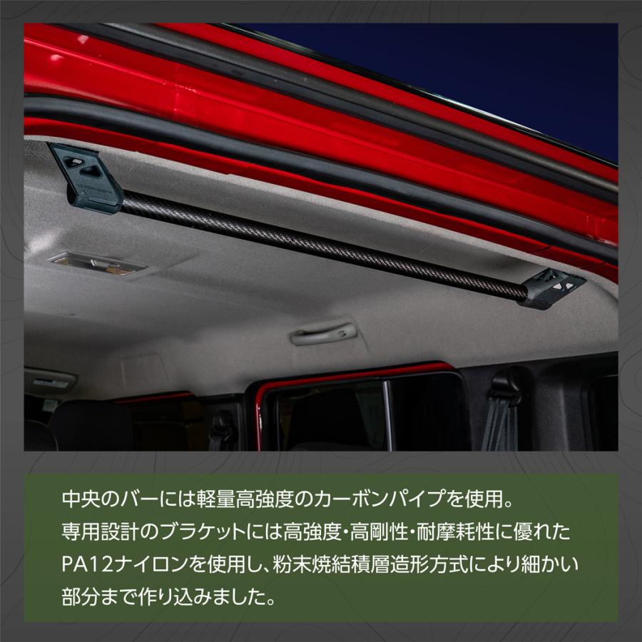 ジムニー スズキ ノマド（型式：JC74W）専用 カーゴルーフバー A-TRAS
