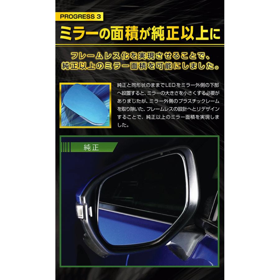 【売れ筋】 スバル WRX S4 (型式：VB（年式：R3.11〜）) LEDウィンカー付き ドアミラー/Mタイプ (純正交換式) ヒーター装備車両対応(ST)