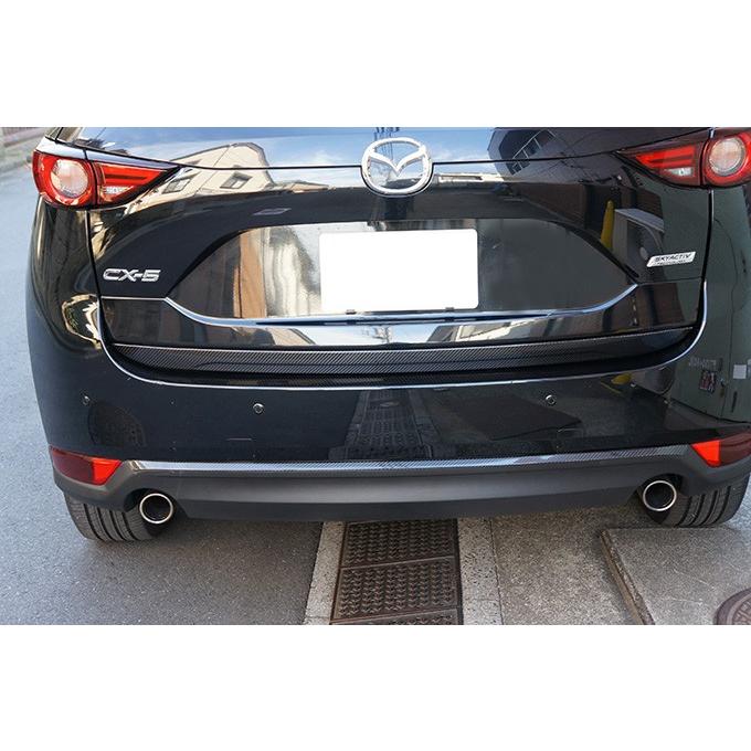 受注生産）マツダ CX-5（KF）専用ドライカーボン製リアバンパー