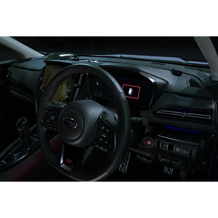 カーボンファイバー スポーツステアリングwrx sti カーボンファイバー