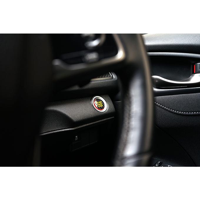 新商品）ドライカーボン製エンジンスタートボタンカバー ホンダ