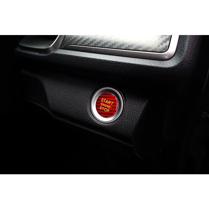 新商品）ドライカーボン製エンジンスタートボタンカバー ホンダ