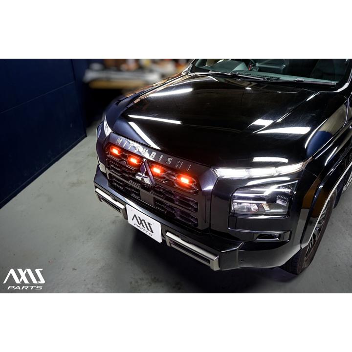 トライトン LC2T オレンジグリル 美品 三菱 トライトン(型式：LC2T(年式：R6.2〜)) 専用LEDフロント