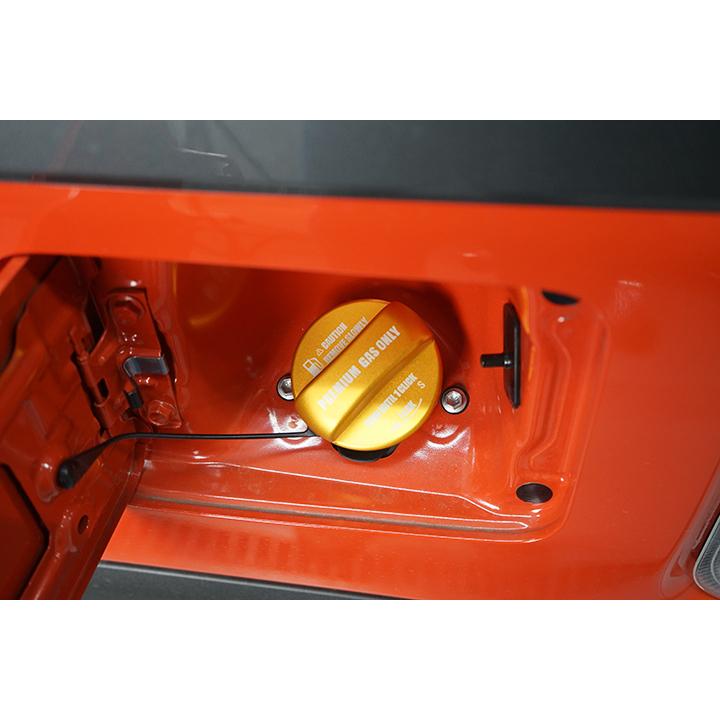 アルミ製フューエルキャップカバー スズキ ハスラー専用（MR52S/MR92S