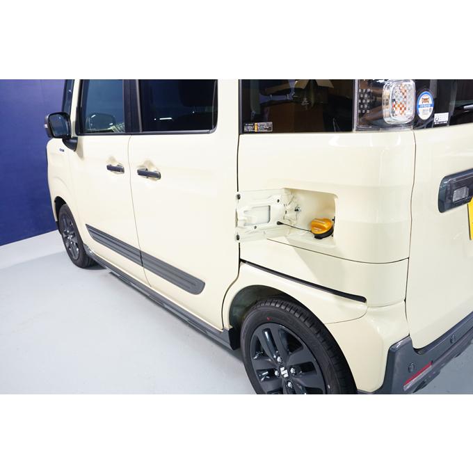 アルミ製フューエルキャップカバー スペーシア/スペーシアギア（型式