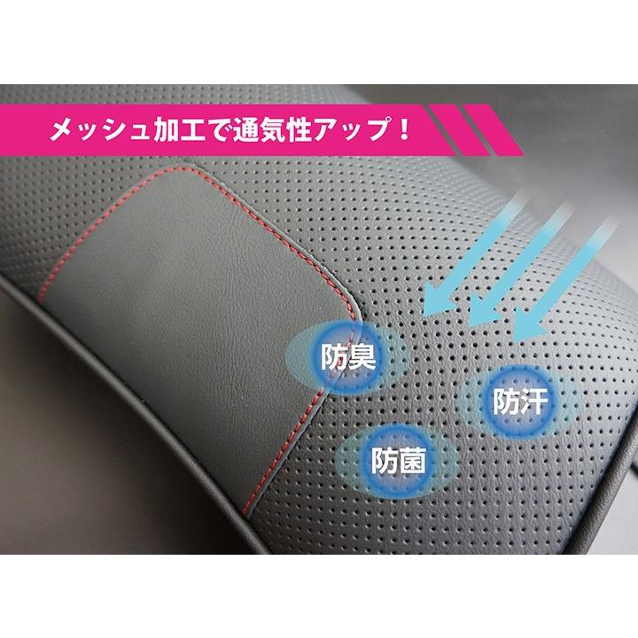 新商品） 低反発ヘッドレストクッション 本革仕様！ 運転時の