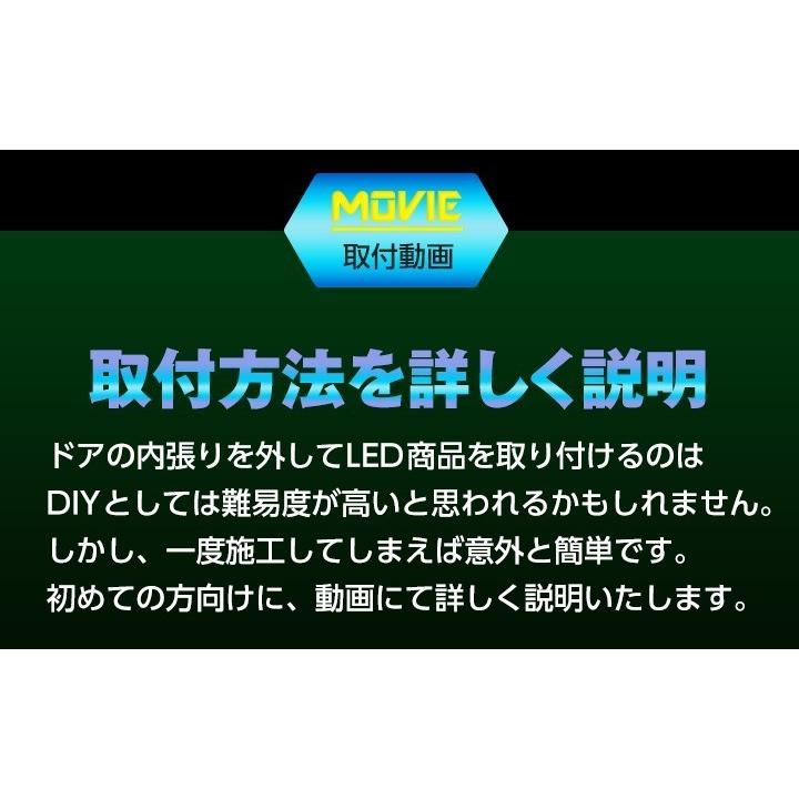 マツダ CX-8（KG）LEDインナードアハンドルカバー 光量調整機能付き
