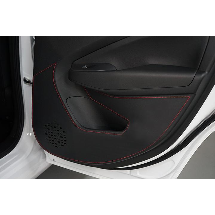 特許取得済）ドアキックガード 4点セット 日産 ノート/オーラ用※BOSE