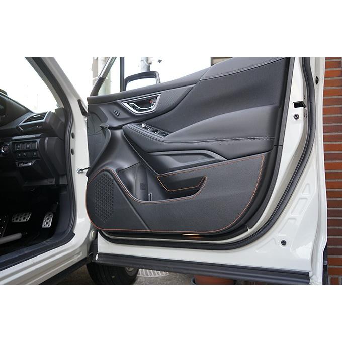 特許取得済）ドアキックガード 4点セット スバル フォレスター（型式