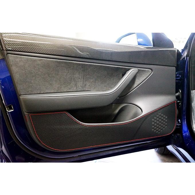 特許取得済）ドアキックガード 4点セット（新商品）テスラ MODEL 3