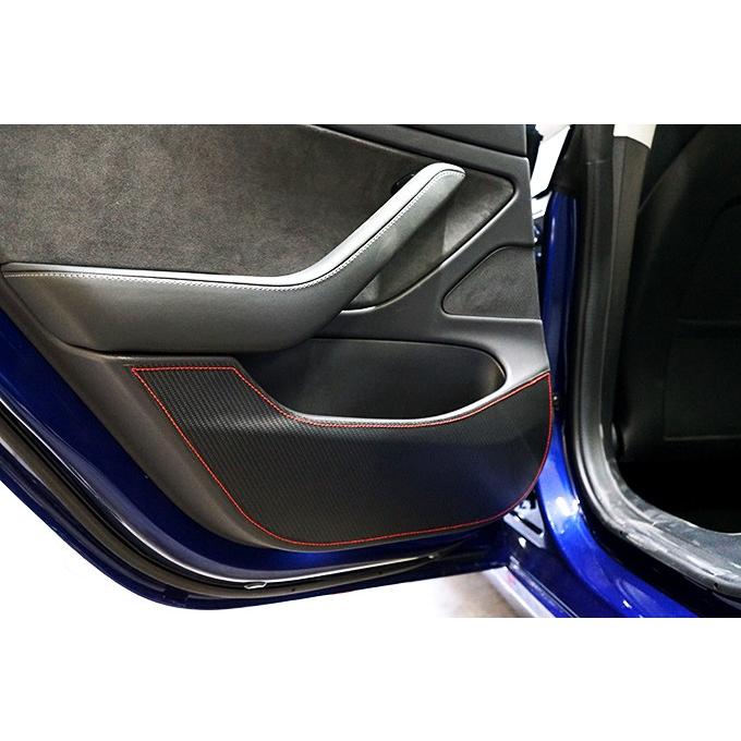 特許取得済）ドアキックガード 4点セット（新商品）テスラ MODEL 3