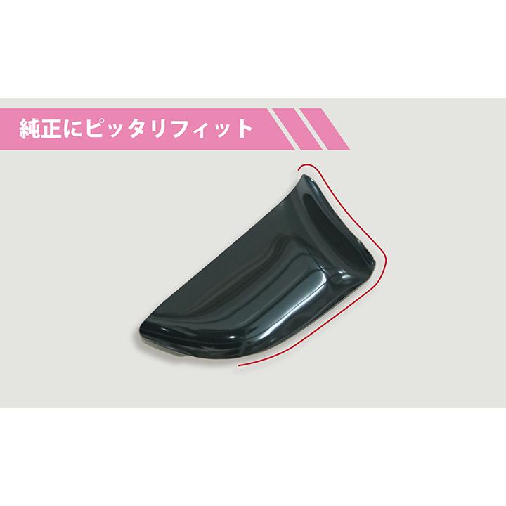 レクサス IS（型式：30系） インナードアプレート4点セット ブラック
