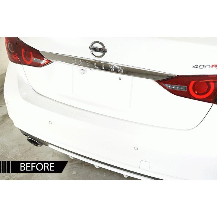 〈送料込み〉V37、RV37スカイライン艶ありカーボン柄　サイドステップ 送料込み〉V37、RV37スカイライン艶ありカーボン柄 サイドステップ