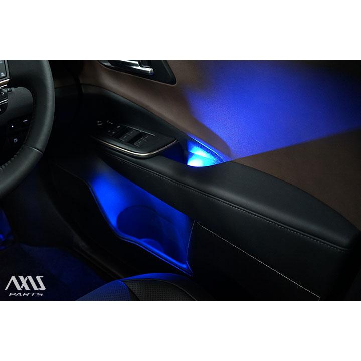 トヨタ クラウンクロスオーバー(型式：35系(年式：R4.9〜))ドアイルミネーションランプキット 調光機能付き 4色選択可 高輝度3チップLED仕様(SC)｜axisparts｜06