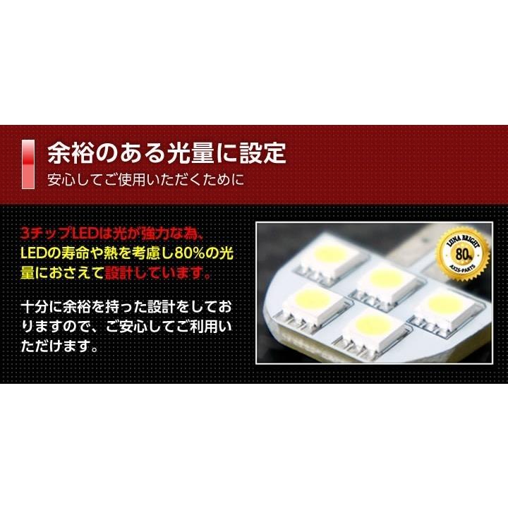 ヴォクシー９０ LEDリフレクタ−　ラゲッジランプ　２点セット トヨタノア/ヴォクシー(NOAH/VOXY)(型式：90系(R4.1〜))LEDラゲッジ