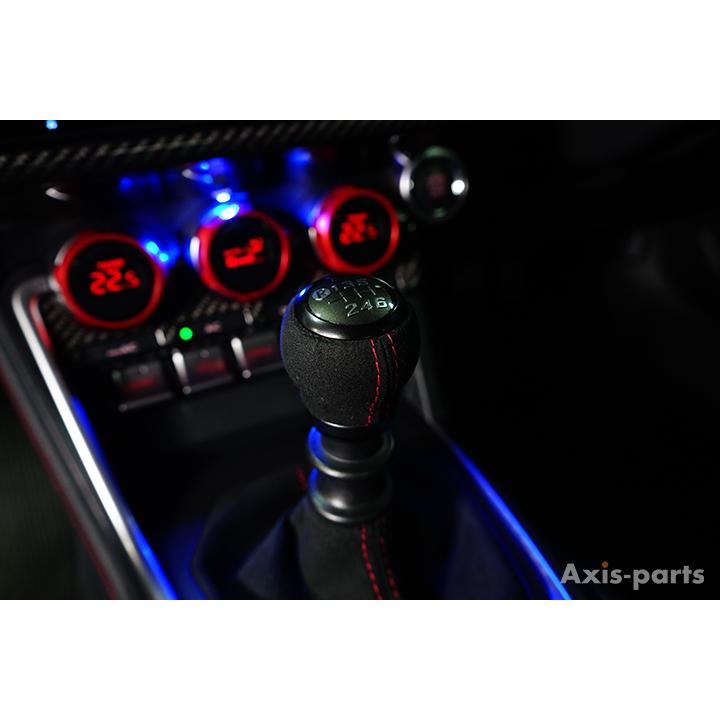 スバル　BRZのレザーシフトノブ　純正部品　トヨタ86もちろん 受注生産）スバル BRZ/トヨタ GR86（型式：ZD8/ZN8）専用 純正