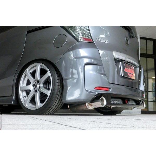 【受注生産　納期3か月】MADE IN JAPAN　アクシススタイリング フリード、フリードスパイク GBダブルアールスポーツマフラー GB3 |  | 01