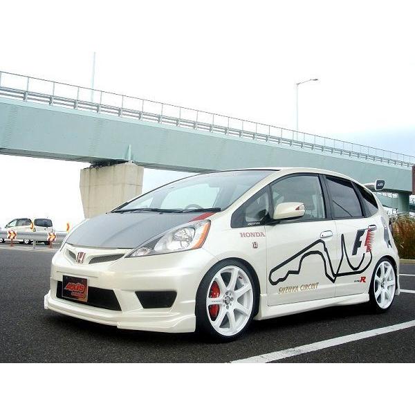 個人宅配送不可 アクシススタイリング AXIS-RR リアバンパー フィット GE6・7・8・9 フィットハイブリッド GP1・4 前期・後期 エアロ