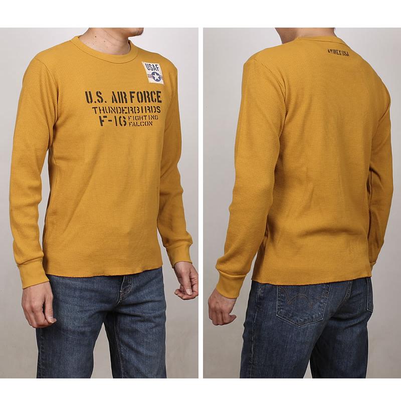 AVIREX 5%OFF アビレックス 長袖ワッフルTシャツ SB F-16 長袖T AVIREX 5%OFF アビレックス 長袖ワッフルTシャツ SB F-16 長袖T