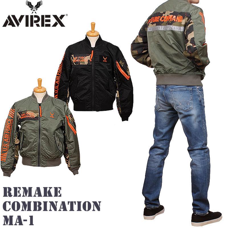 期間限定 Sale Avirex アビレックス リメイク コンビネーション Ma 1 中綿なし ライトアウター アヴィレックス Avirex Axs Sanshin Yahoo ショップ 通販 Yahoo ショッピング
