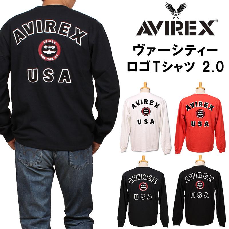 AVIREX 【ポイント5倍】 アビレックス ヴァ―シティーロゴTシャツ AVIREX 【ポイント5倍】 アビレックス ヴァ―シティーロゴTシャツ