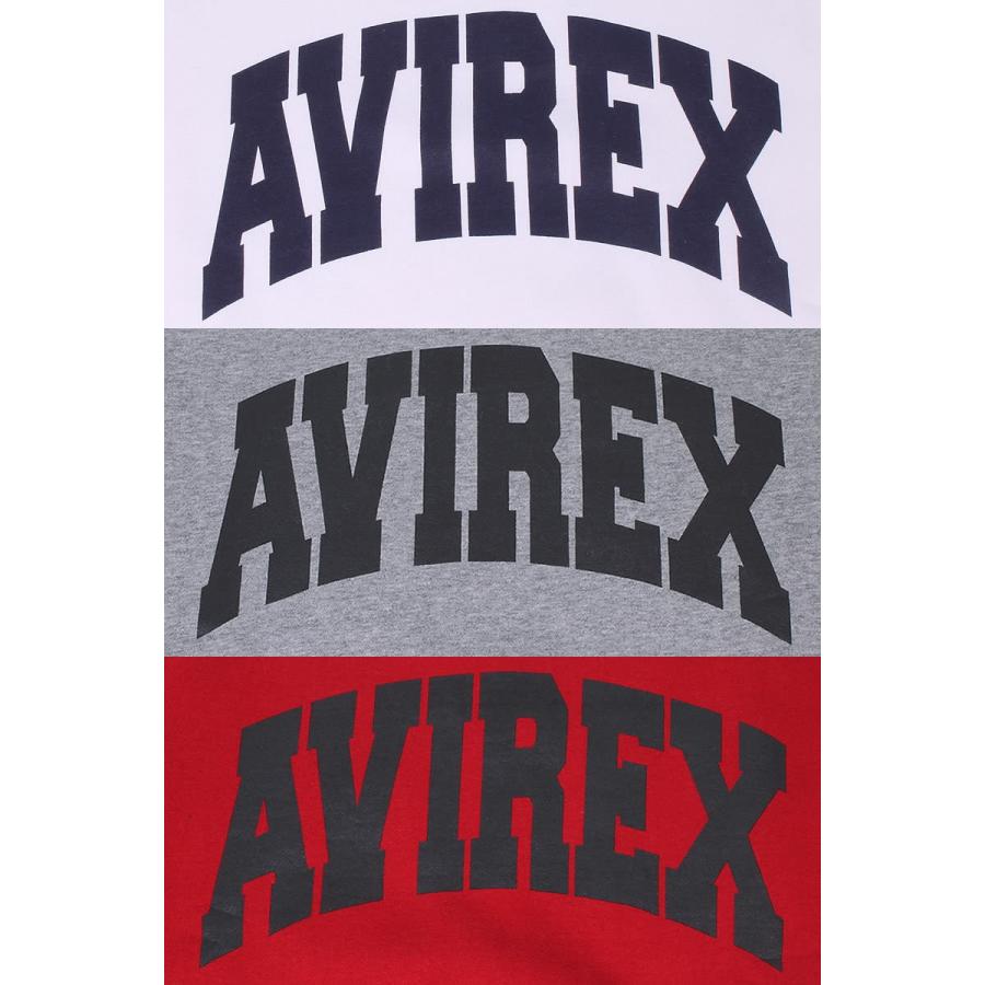AVIREX（アヴィレックス） デイリーシリーズ『裏起毛ロゴプリント