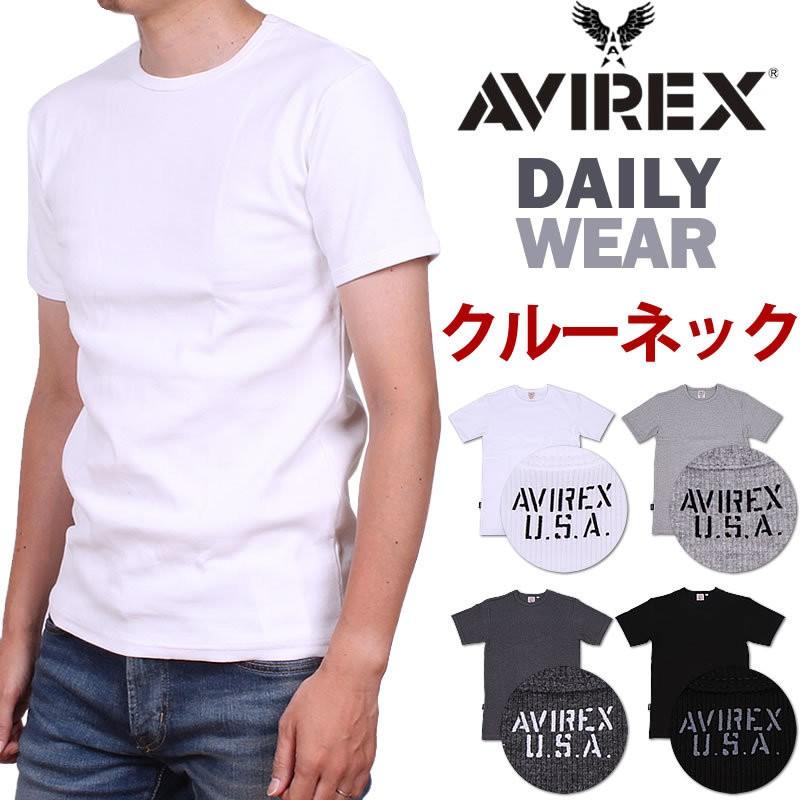 AVIREX（アヴィレックス） アビレックス クルーネック半そでTシャツ