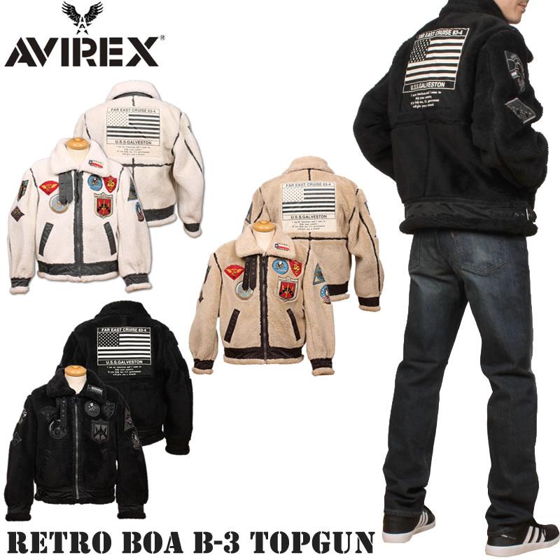 AVIREX 【ポイント5倍】 アビレックス レトロ ボア B-3 TOPGUN AVIREX 【ポイント5倍】 アビレックス レトロ ボア B-3 TOPGUN