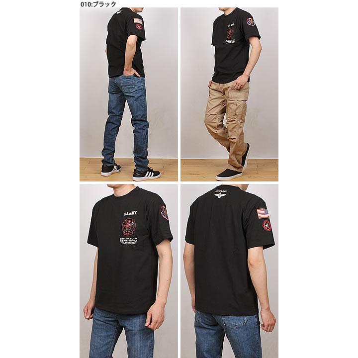 AVIREX アビレックス スクワッド パッチ ダスト デビルTシャツ AVIREX アビレックス スクワッド パッチ ダスト デビルTシャツ