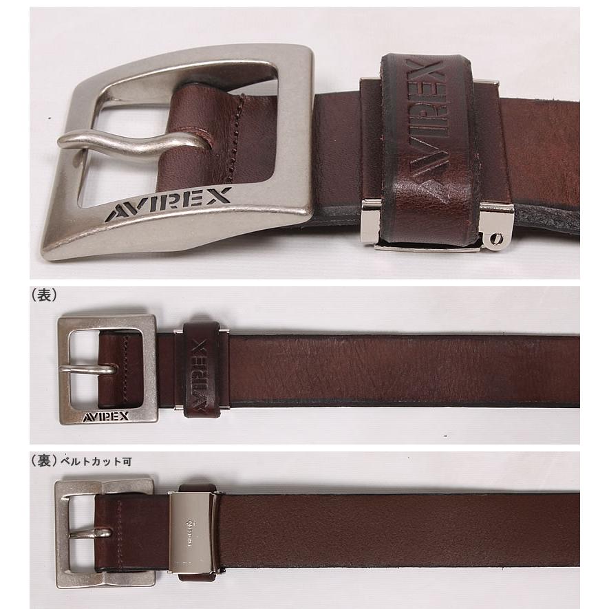 AVIREX アヴィレックス スター フェザー ロゴ バックル ベルト 星 羽 AVIREX アヴィレックス スター フェザー ロゴ バックル ベルト 星 羽