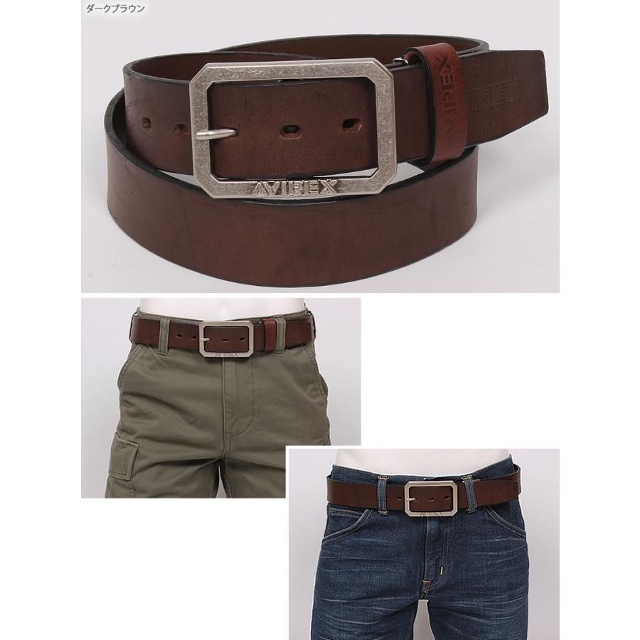 AVIREX（アヴィレックス） アビレックス ヴィンテージレザーベルト