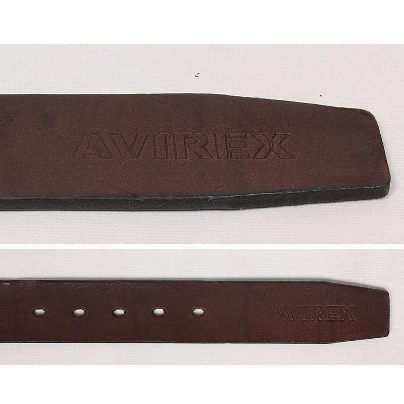 AVIREX アビレックス ヴィンテージレザーベルト　アヴィレックス　牛革　本革　AX4202｜axs-sanshin｜09