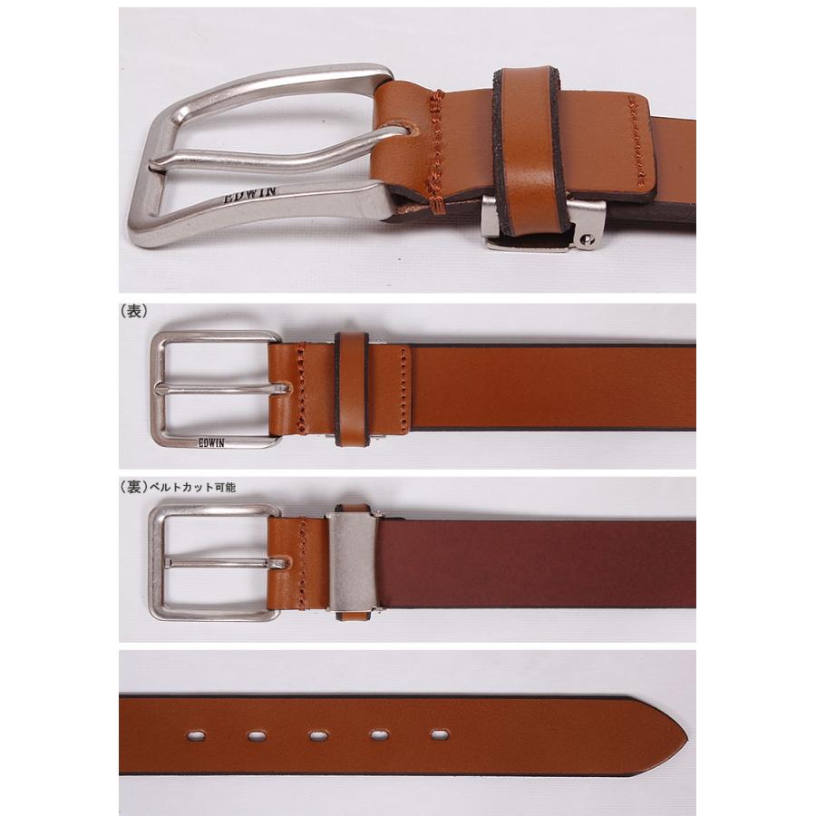 EDWIN エドウイン Casual Leather Belt(カジュアルレザーベルト