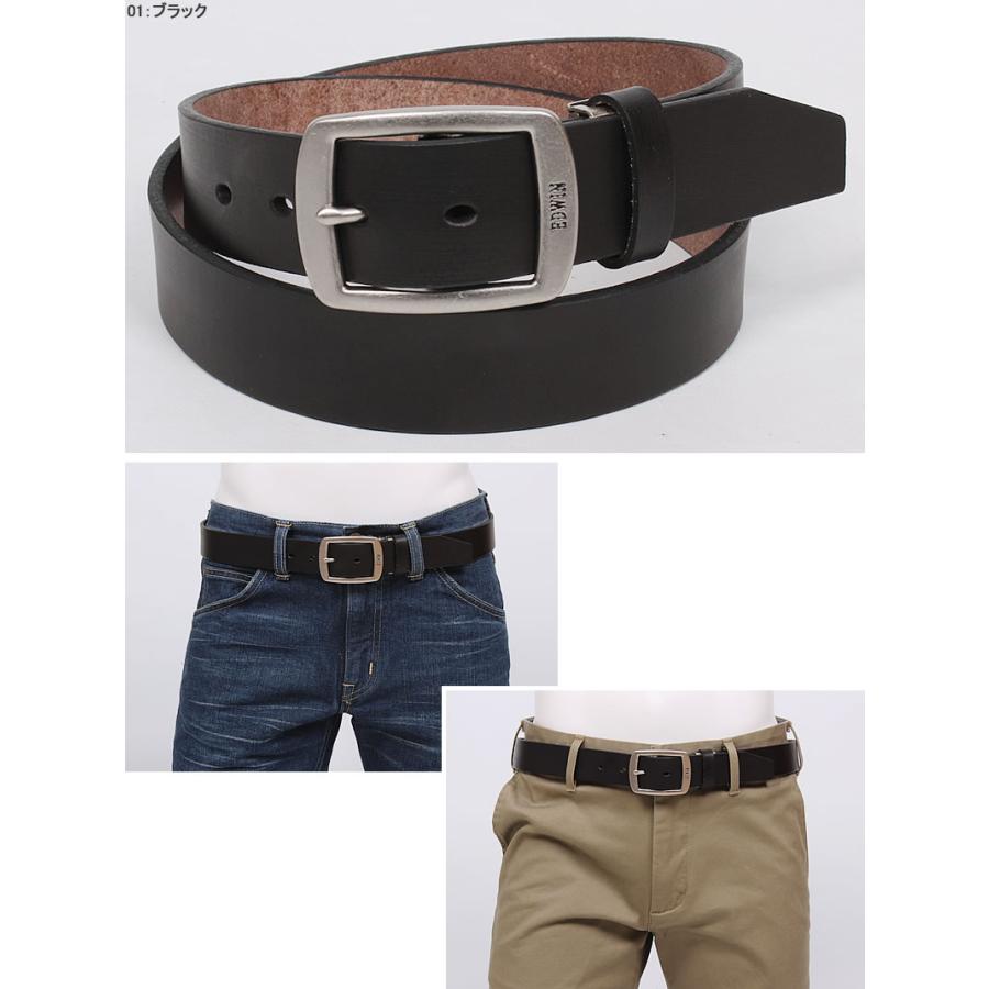 EDWIN エドウイン Garrison Leather Belt(ギャリソンベルト