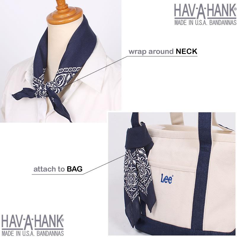 HAV-A-HANK（ハバハンク） バンダナ（オープンセンターペイズリー