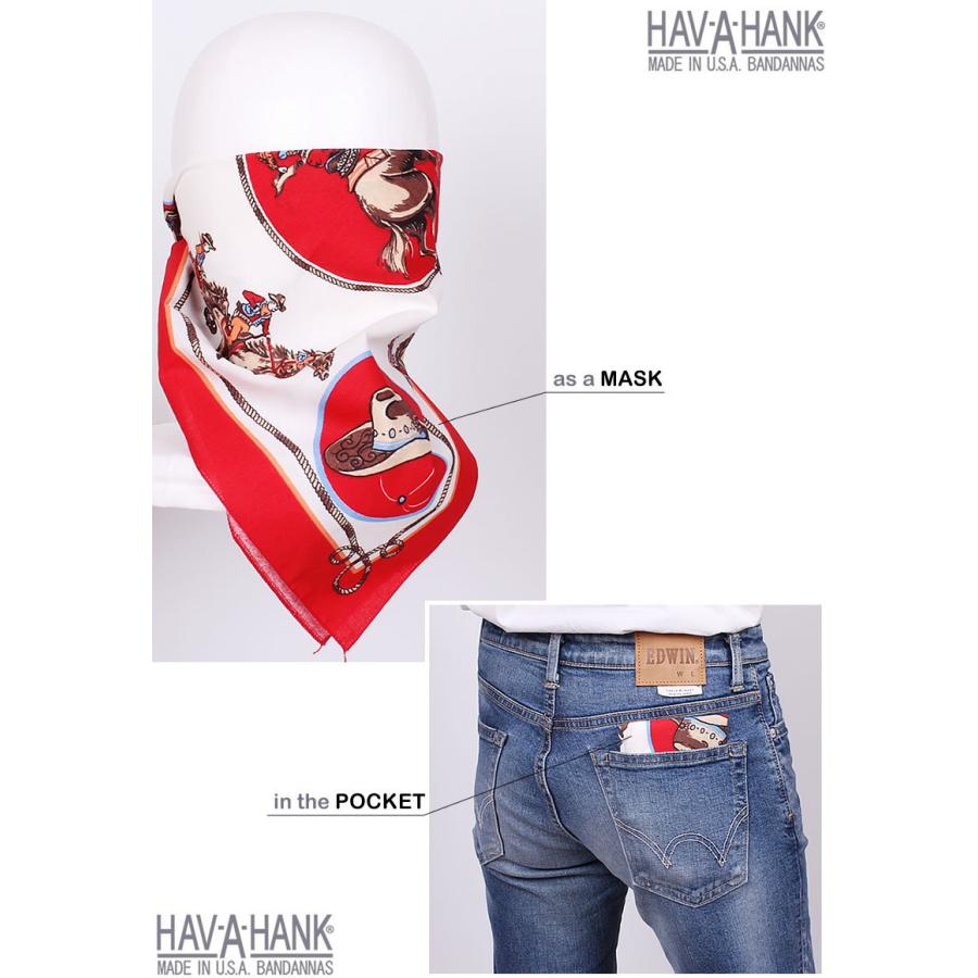 HAV-A-HANK HAV-A-HANK ハバハンク バンダナ（カウボーイ