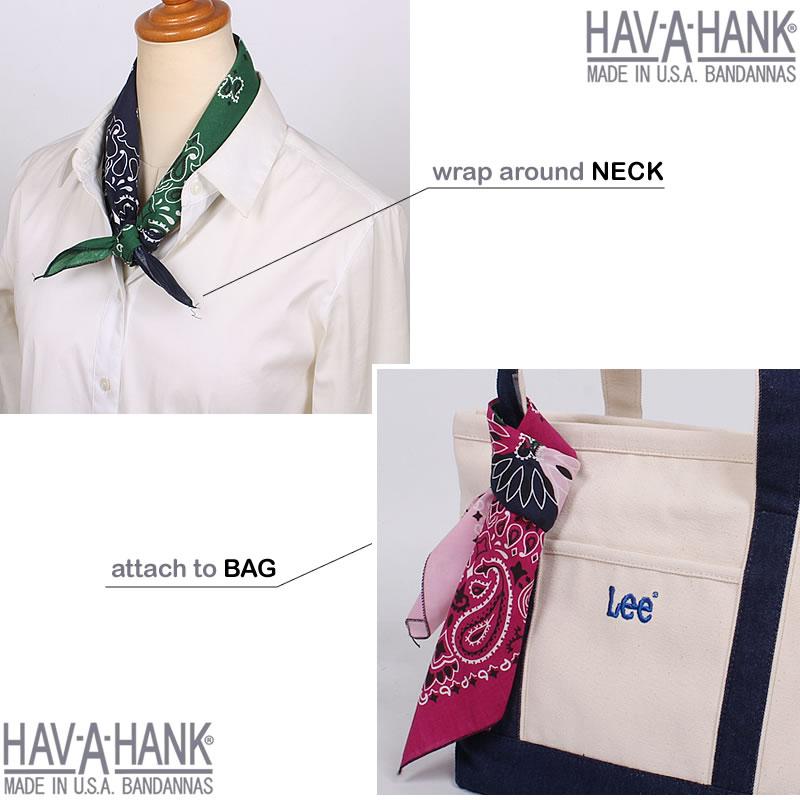 HAV-A-HANK（ハバハンク） THE BANDANNA COMPANY バンダナ（4COLOR