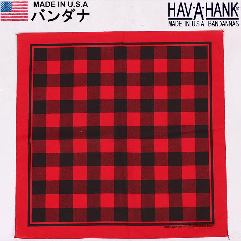 Hav A Hank ハバハンク バンダナ バッファロー ブラッド レッド Havahank Nov525 Havahank 29 Axs Sanshin Yahoo ショップ 通販 Yahoo ショッピング