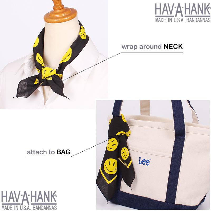 HAV-A-HANK HAV-A-HANK ハバハンク バンダナ(スマイルフェイス HAV-A-HANK HAV-A-HANK ハバハンク バンダナ(スマイルフェイス